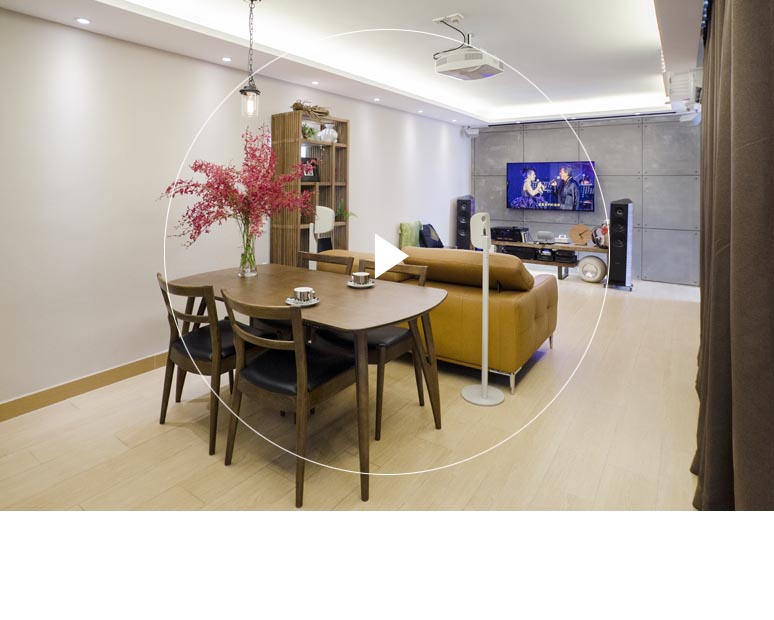 91啪啪视频 Furniture Limited - Hyde Tower's Dining and Living Room Interior Design